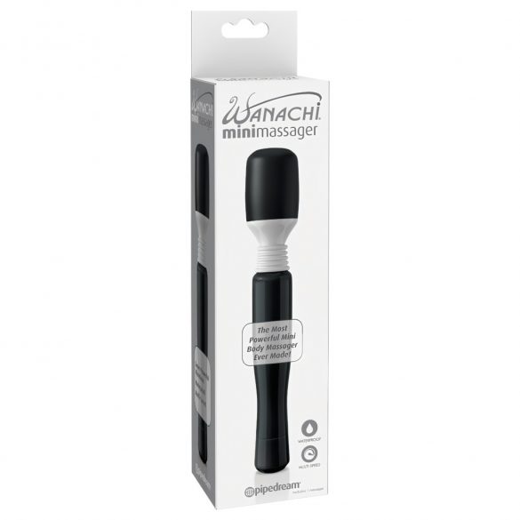 Wanachi Wand - mini massage vibrator (svart)