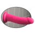 Dillio 8 - Sugkoppad, realistisk dildo (20cm) - rosa