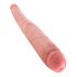 King Cock 16 Avsmalnande - Realistisk dubbel dildo (41cm) - Natur