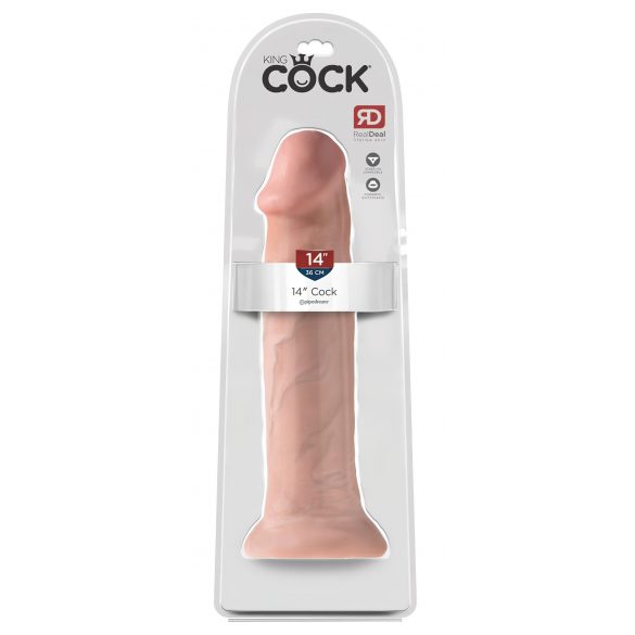 Kung Kuk 14 - sugpropp, stor dildo (36cm) - natur