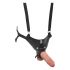 King Cock Strap-on 10 - ihålig strap-on dildo (25 cm)