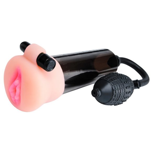 Pipedream Reseset För Resor - Vibrerande Penis Pump-set (svart-naturlig)