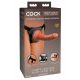 King Cock Elite - bekvämt strap-on (mörk natur)