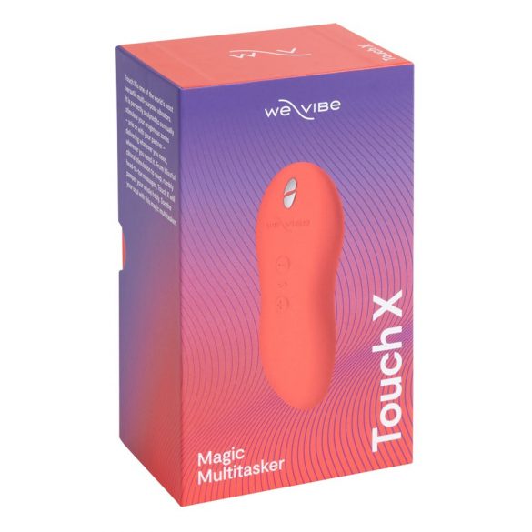 We-Vibe Touch X - uppladdningsbar, vattentät klitorisstimulator (korall)