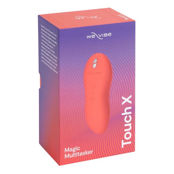 We-Vibe Touch X - uppladdningsbar, vattentät klitorisstimulator (korall)