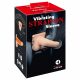 You2Toys Strap-on - uppladdningsbar, ihålig, strap-on vibrator (naturfärg)