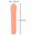 You2Toys peachy! mini G-punkt laddningsbar vibrator (persika)