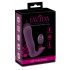 Javida RC - Radiostyrd, 2-funktions klitoris vibrator (lila)