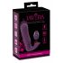 Javida RC - Radiostyrd, 2-funktions klitoris vibrator (lila)