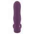 Javida RC - Radiostyrd, 2-funktions klitoris vibrator (lila)