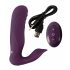 Javida RC - Radiostyrd, 2-funktions klitoris vibrator (lila)