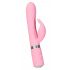 Pillow Talk Lively - uppladdningsbar vibrator med klitorisarm (rosa)