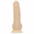 Naked Addiction Rotating 7 - uppladdningsbar roterande vibrator (18 cm) - natur