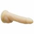 Naked Addiction Rotating 7 - uppladdningsbar roterande vibrator (18 cm) - natur