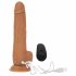 Naken Passion Stötande Vibrator - Mörk (23cm)