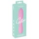 Cuties Mini 3 - batteridriven, vattentät ribbad vibrator (rosa)