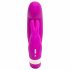 Happyrabbit Mini G - Uppladdningsbar G-punktsvibrator med klitorisstimulator (lila)