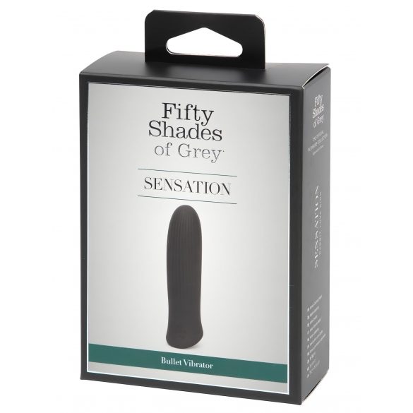 Fifty Shades of Grey Sensationsbullet - uppladdningsbar vibrator (svart)