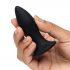 Fifty Shades of Grey Sensation - uppladdningsbar svart anal vibrator