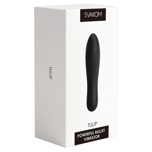 Svakom Tulip - uppladdningsbar minivibrator (svart)