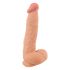 Naturlig Hud - Dildo med Hud - 25 cm (naturlig)