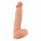 Naturlig Hud - Dildo med Hud - 25 cm (naturlig)