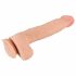 Naturlig Hud - Dildo med Hud - 25 cm (naturlig)