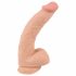 Naturlig Hud - Dildo med Hud - 25 cm (naturlig)