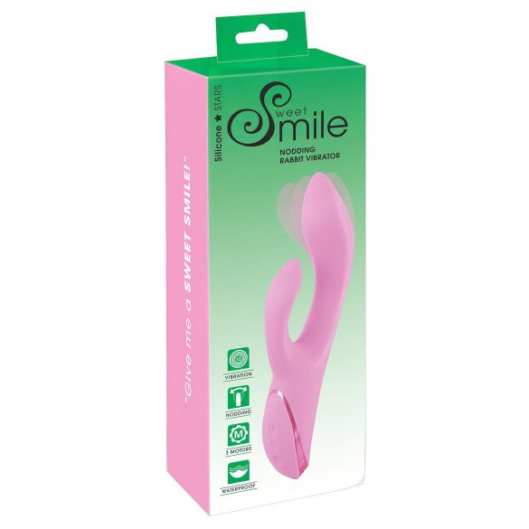 SMILE Nodding - uppladdningsbar klitorisvibrator (rosa)