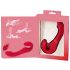 You2Toys Strapless - uppladdningsbar, trådlös strap-on vibrator (röd)