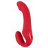 You2Toys Strapless - uppladdningsbar, trådlös strap-on vibrator (röd)