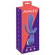 AWAQ.U 1 - uppladdningsbar 3-armad vibrator (lila)