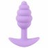 Cuties Mini Butt Plug - silikon analplugg - lila (2,8 cm)