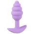 Cuties Mini Butt Plug - silikon analplugg - lila (2,8 cm)