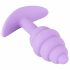 Cuties Mini Butt Plug - silikon analplugg - lila (2,8 cm)