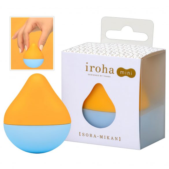 TENGA Iroha mini - miniklitorisvibrator (orange-blå)