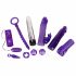 You2Toys - Lila Njutfull - vibrator kit (9 delar)