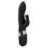 SMILE Blacky - USB laddningsbar dubbelmotor vibrator (svart)