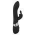 SMILE Blacky - USB laddningsbar dubbelmotor vibrator (svart)