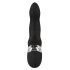 SMILE Blacky - USB laddningsbar dubbelmotor vibrator (svart)