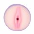 You2Toys - Gina - vibrerande vagina (natur-lila)