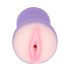 You2Toys - Gina - vibrerande vagina (natur-lila)