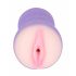 You2Toys - Gina - vibrerande vagina (natur-lila)