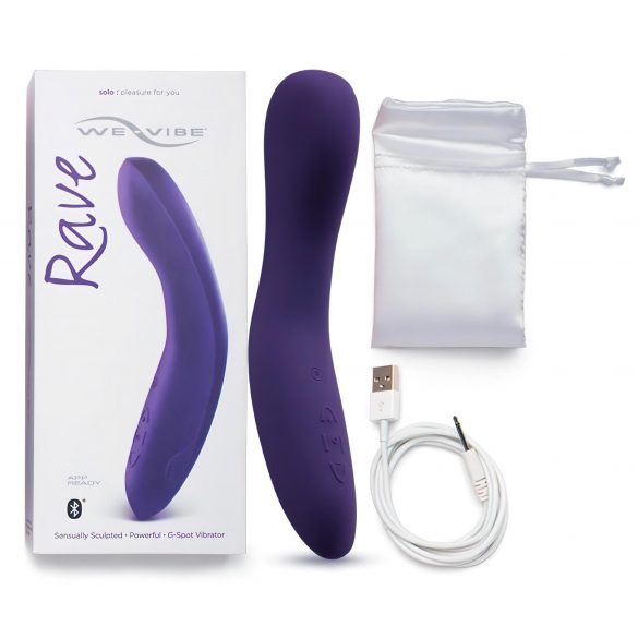 / We-Vibe Rave - Smart uppladdningsbar G-punkt vibrator (lila)