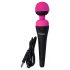 PalmPower Trollstav - uppladdningsbar massager vibrator (rosa-svart)