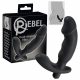 Rebel - penis prostata vibrator (svart)