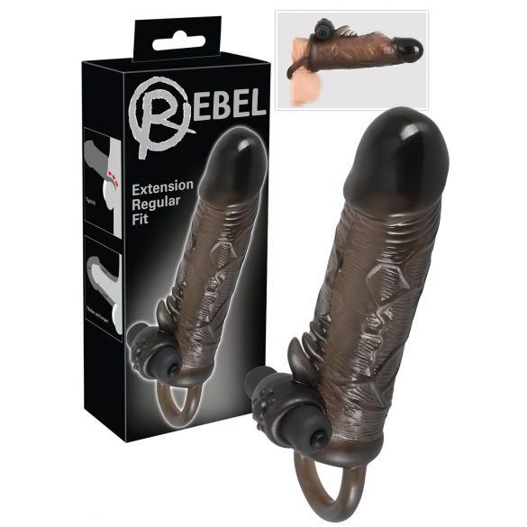 Rebel Regular - vibratorisk penismantel (19cm)