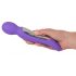 SMILE Wand - Dubbelmotoriserad massagestav (lila)