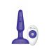 b-Vibe trio - 3-motorig anal vibrator (lila)