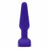 b-Vibe trio - 3-motorig anal vibrator (lila)